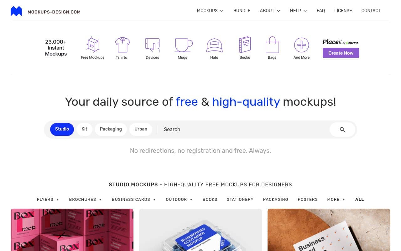 Mockups-Design — screenshot