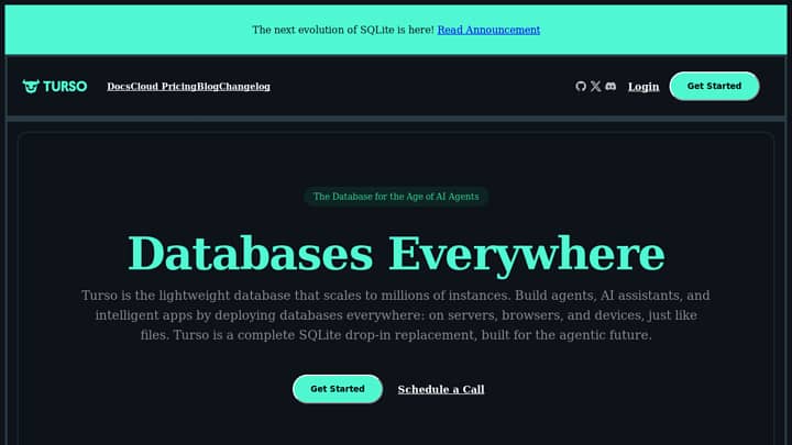 Turso — screenshot
