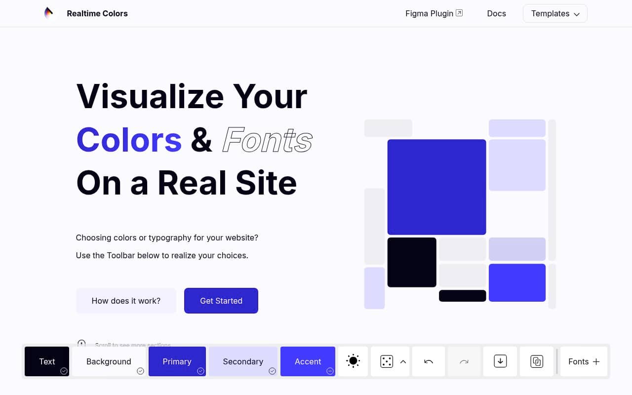 Realtime Colors — screenshot