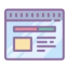 HTML & CSS & Graphic Templates icon