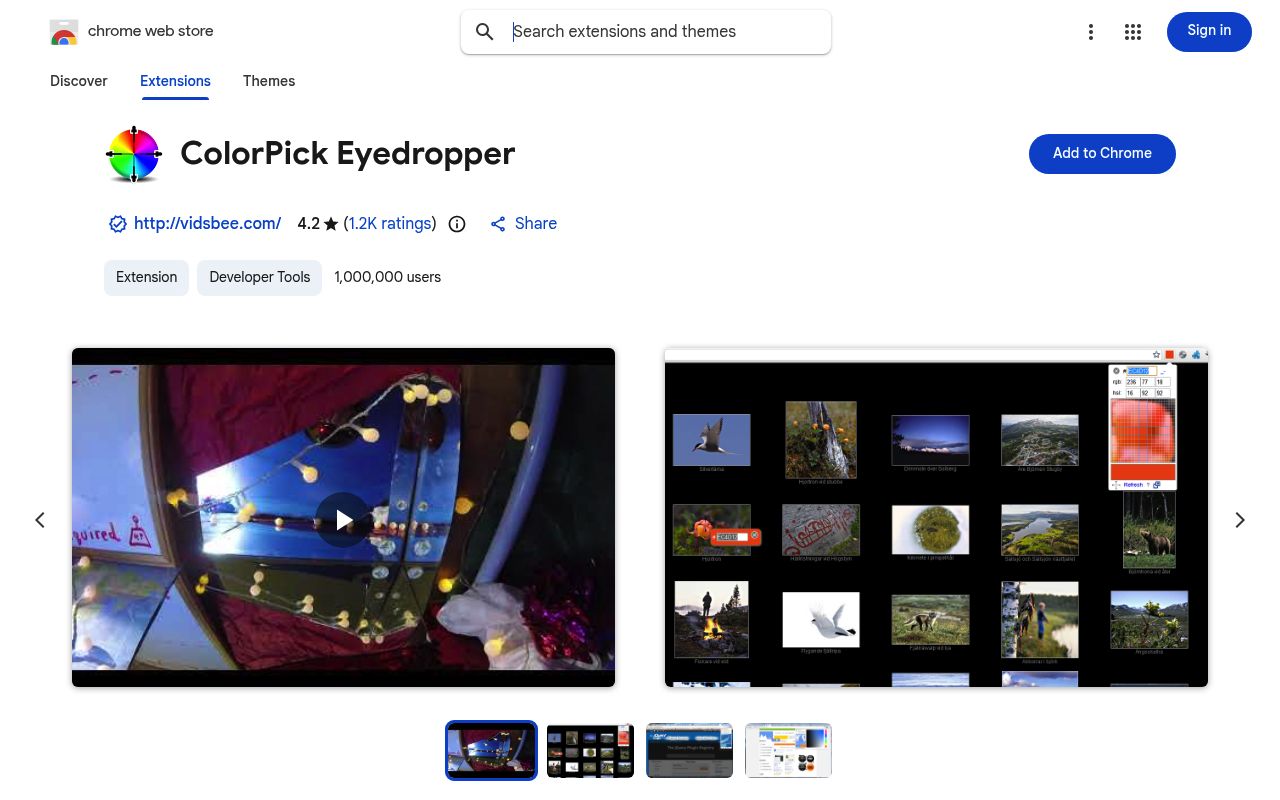 ColorPick Eyedropper preview