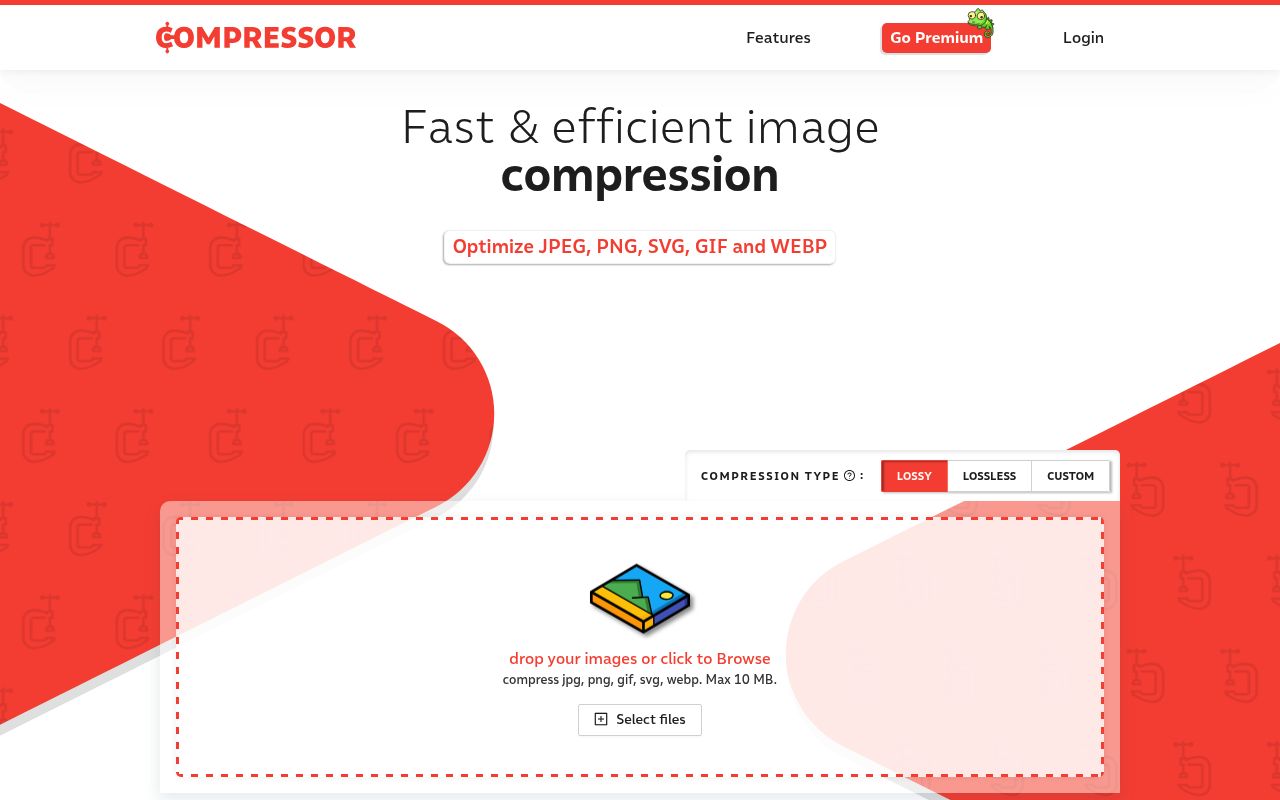 Compressor.io preview