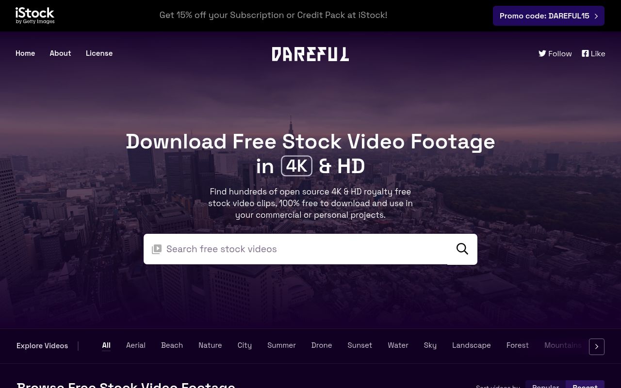 Dareful — screenshot