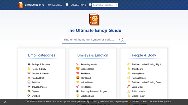 Emoji Guide preview