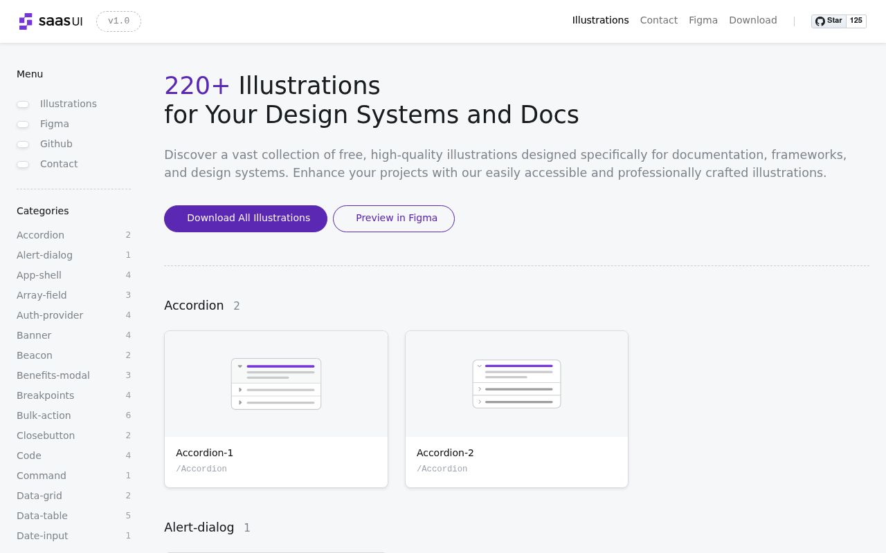 Saas UI Illustrations — screenshot
