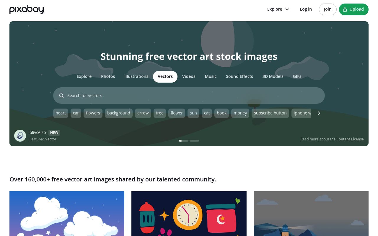 Pixabay — screenshot