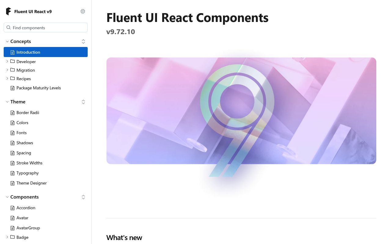 Fluent UI preview