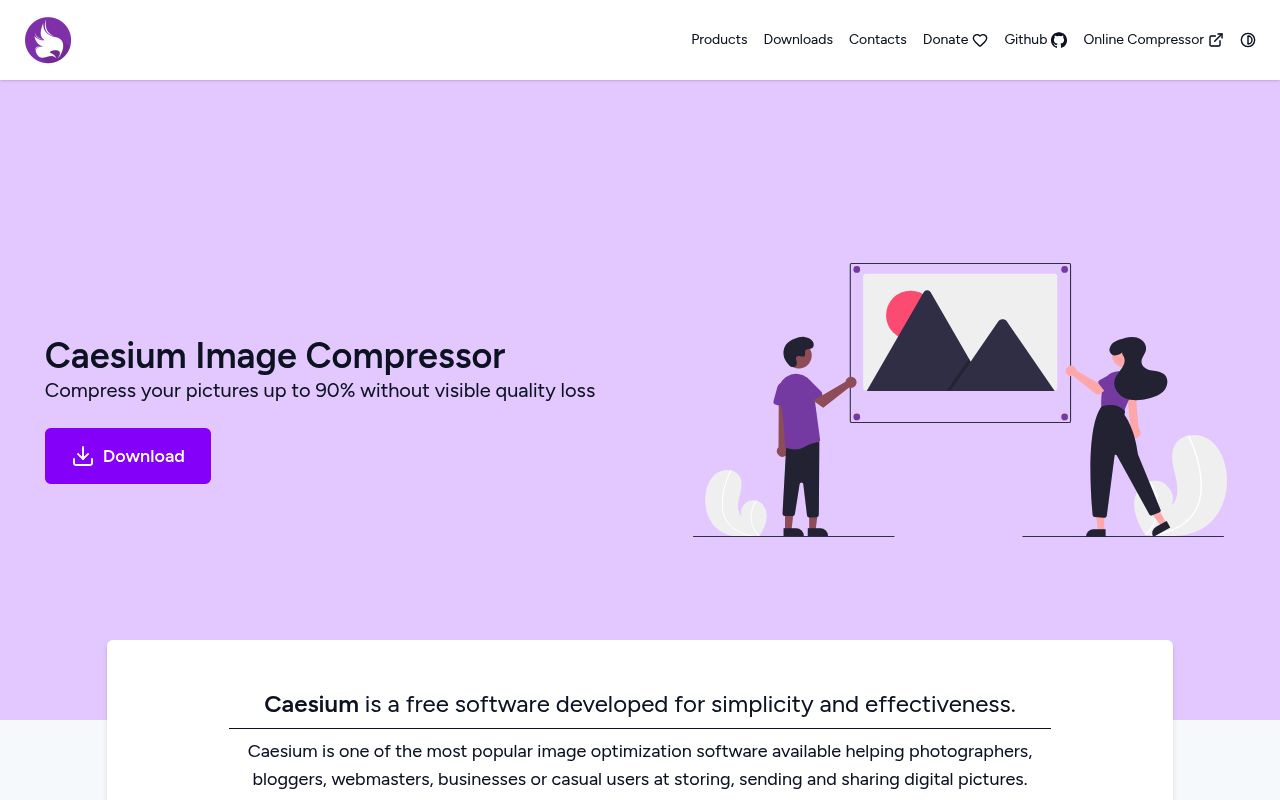 Caesium — screenshot