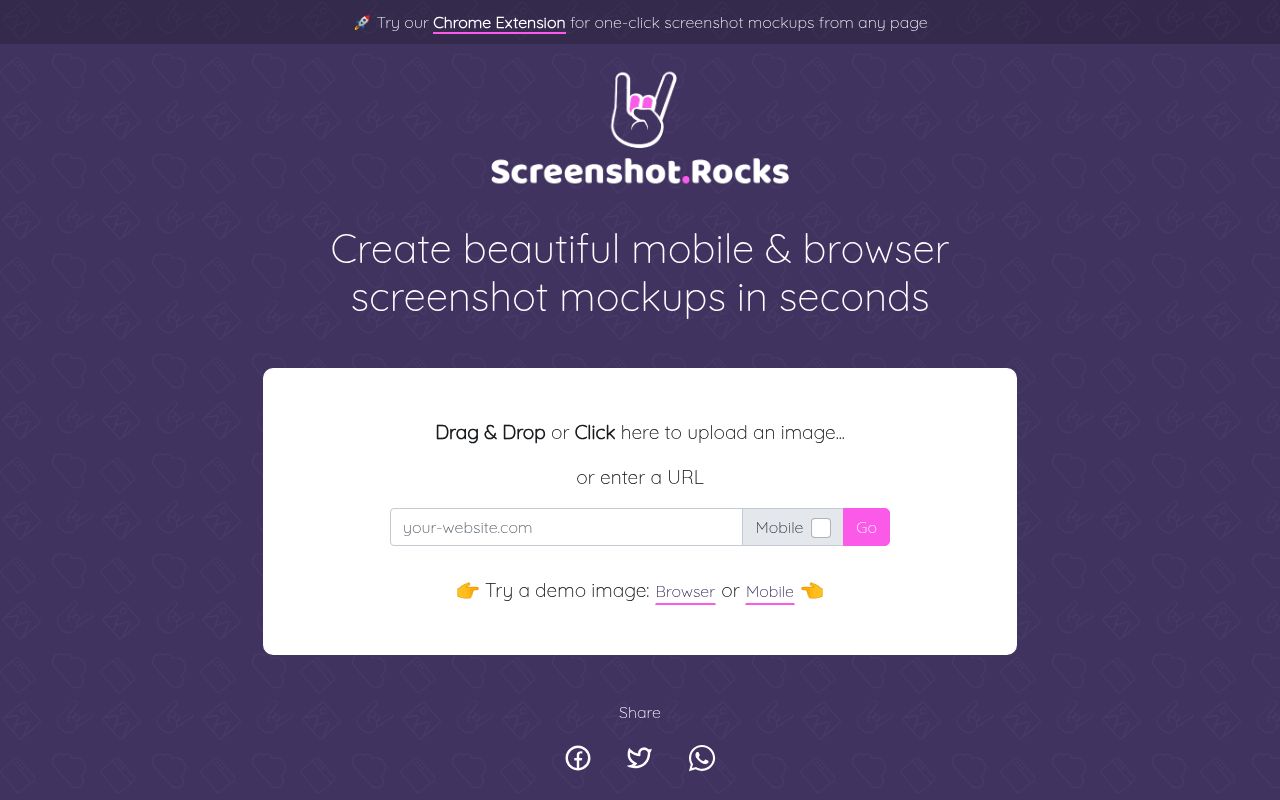 Screenshot.rocks preview
