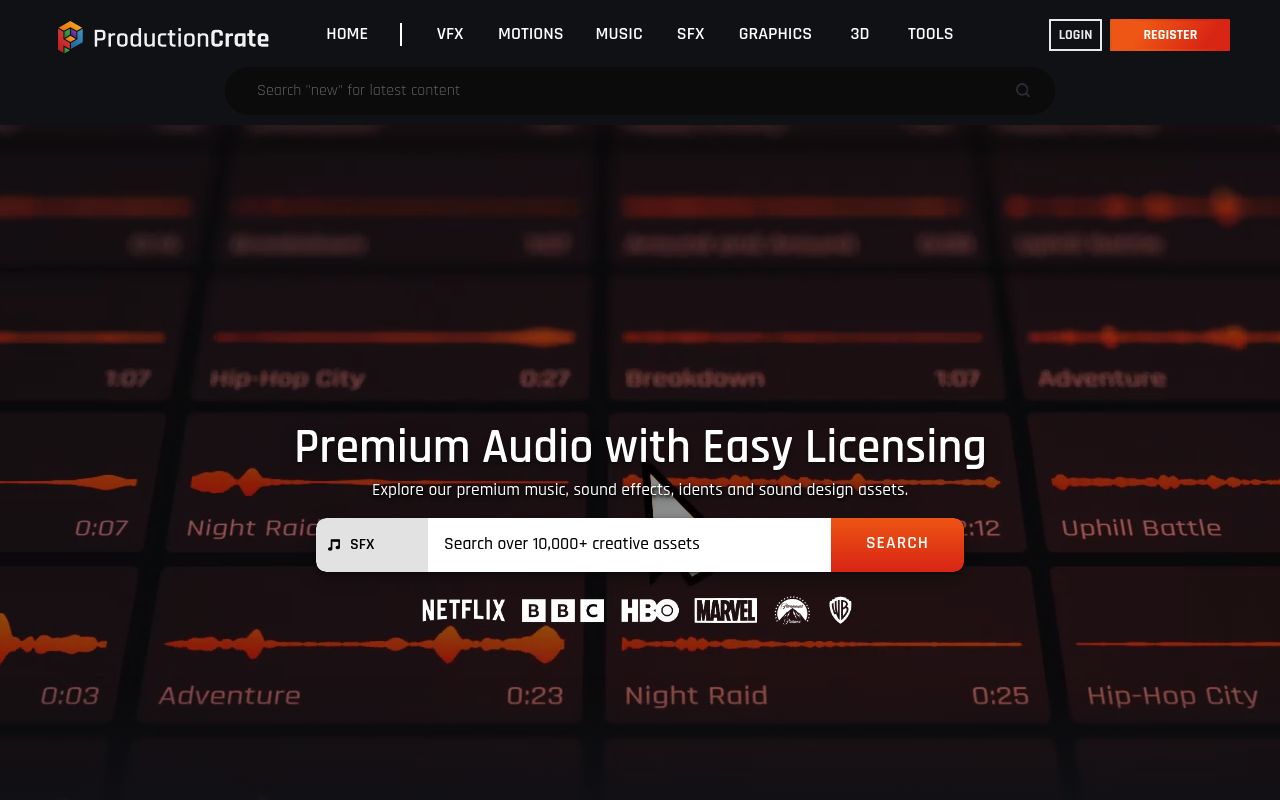 Sfx.productioncrate preview