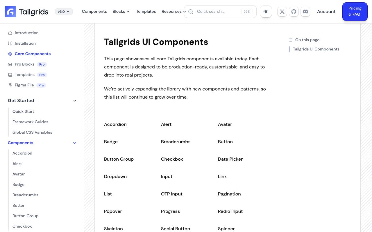 tailgrids preview