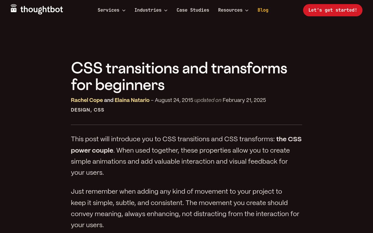 Thoughtbot - learn preview