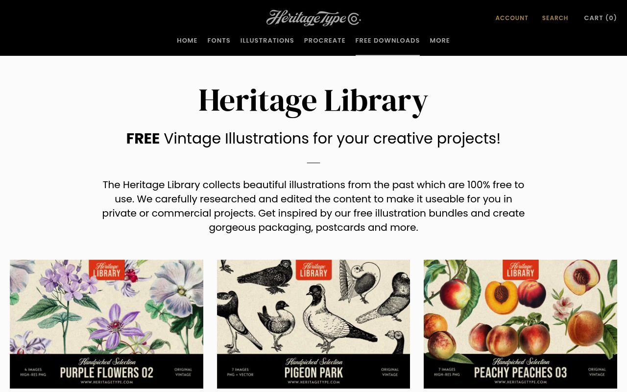 Heritage Library preview