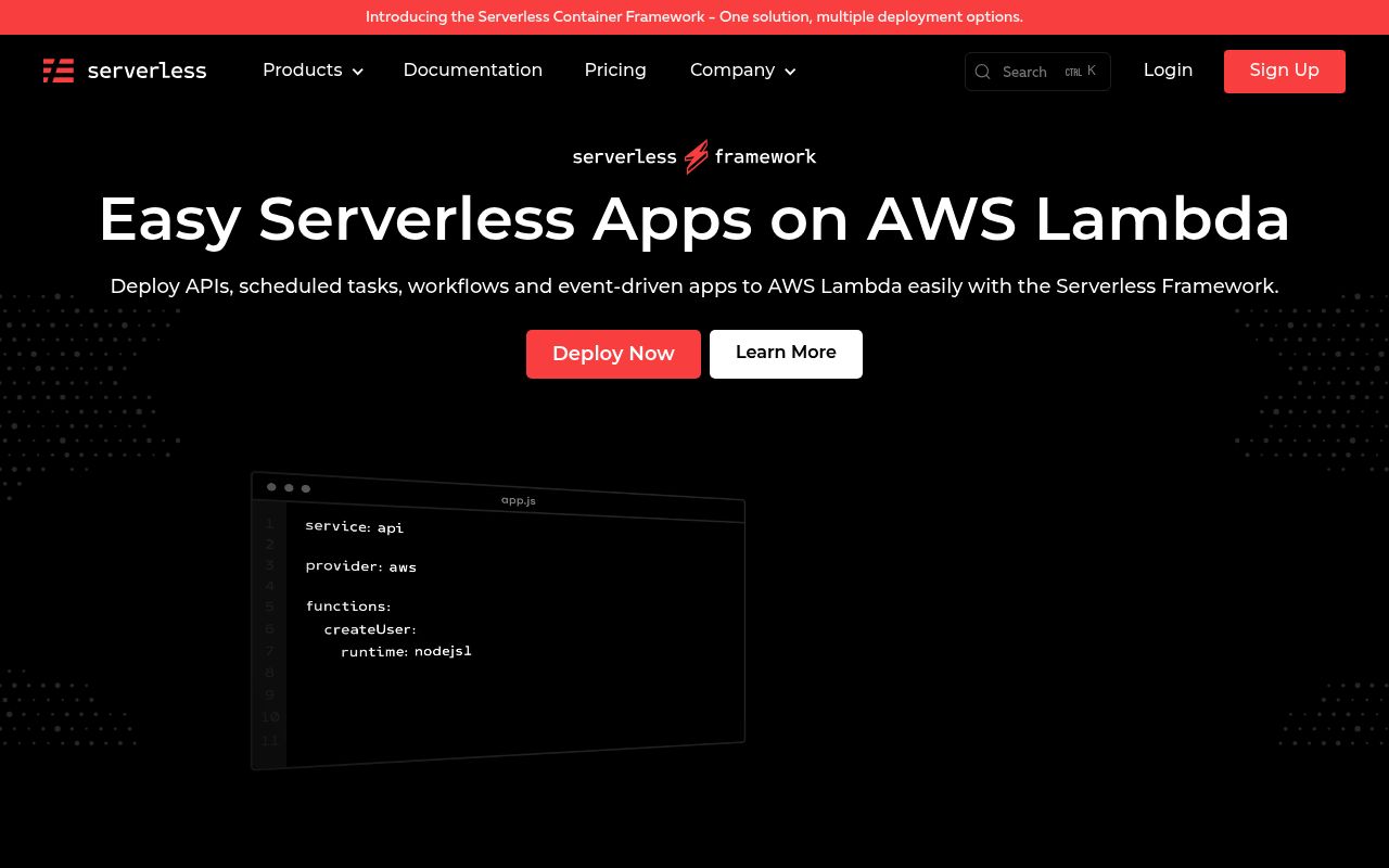 Serverless preview