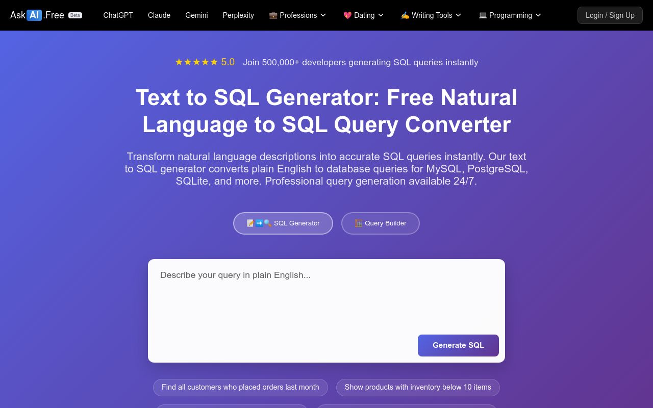 sqltranslate preview